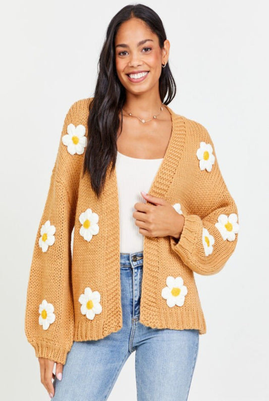 FLOWER POWER CARDIGAN